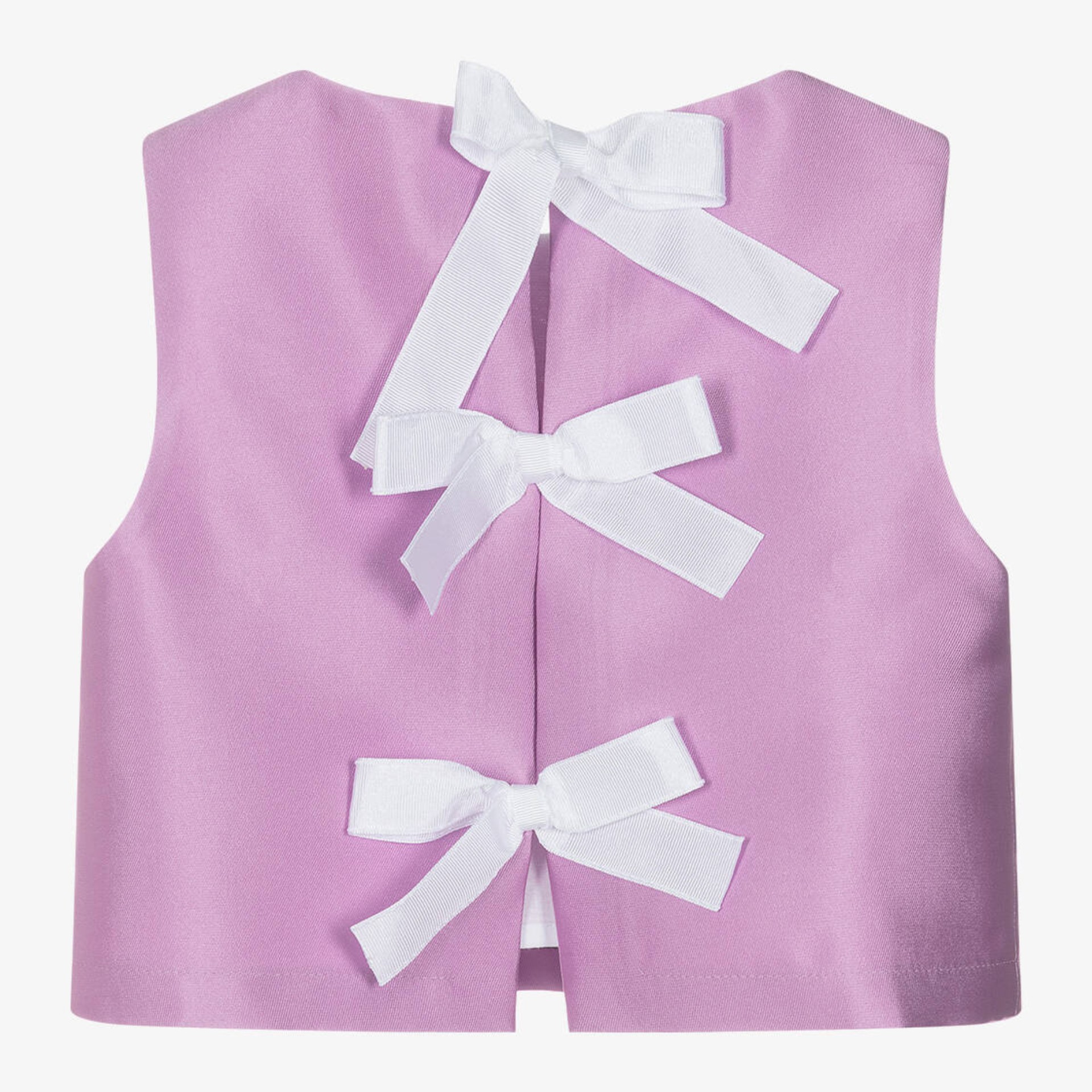 Lilac satin blouse