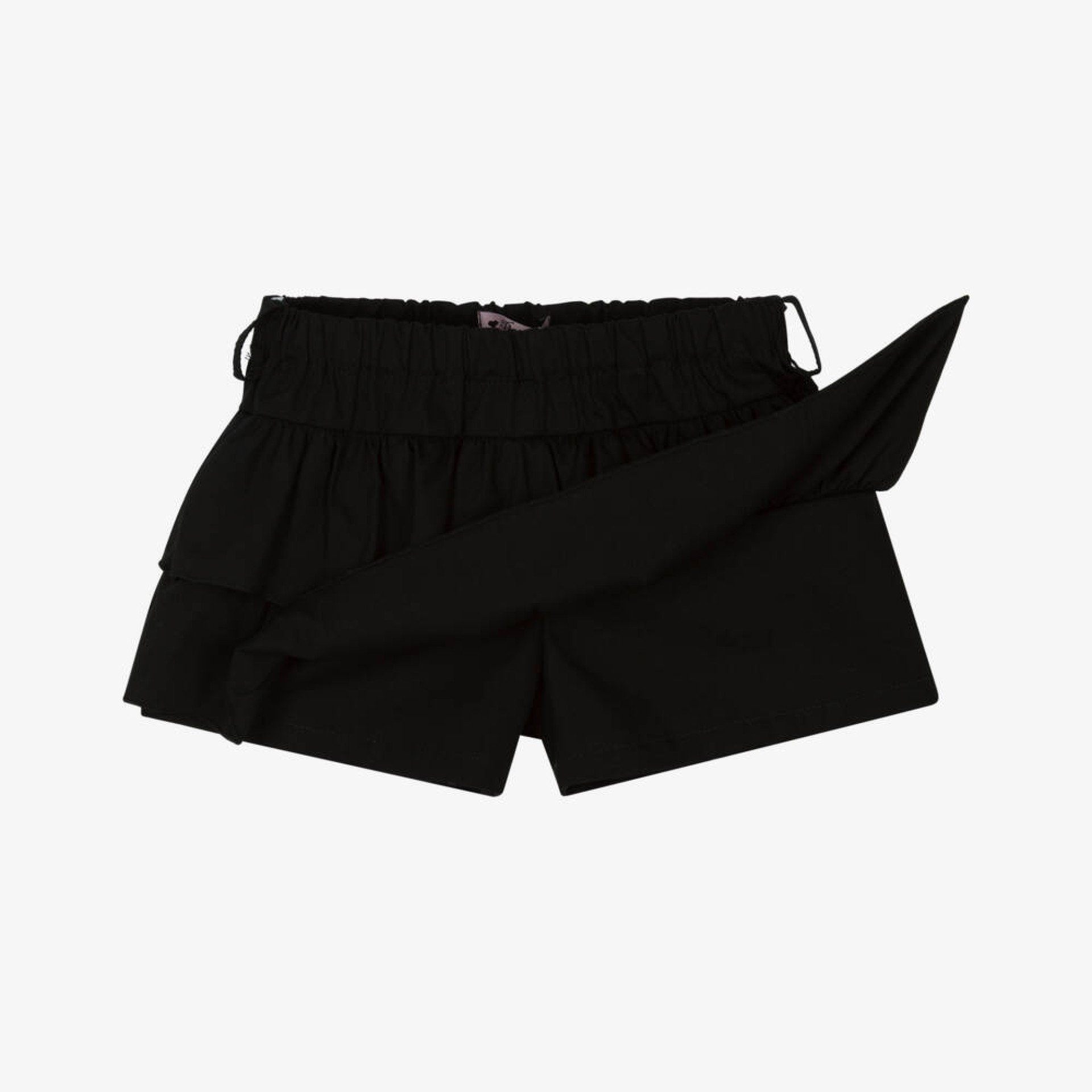 Black skort