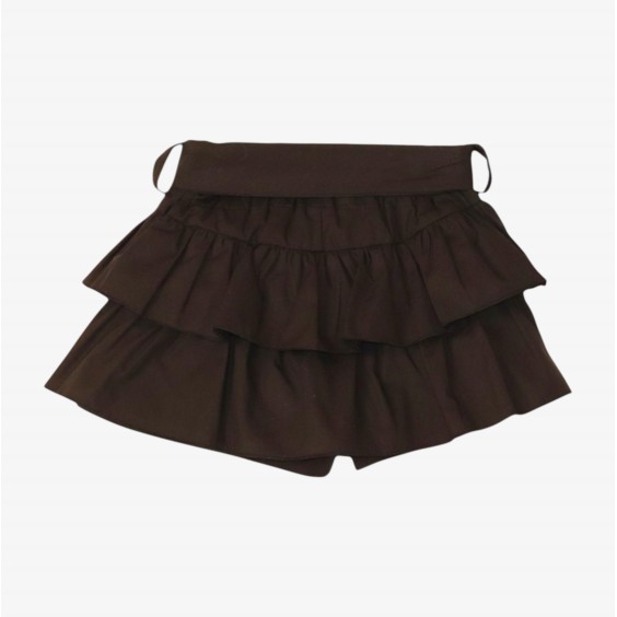Black skort