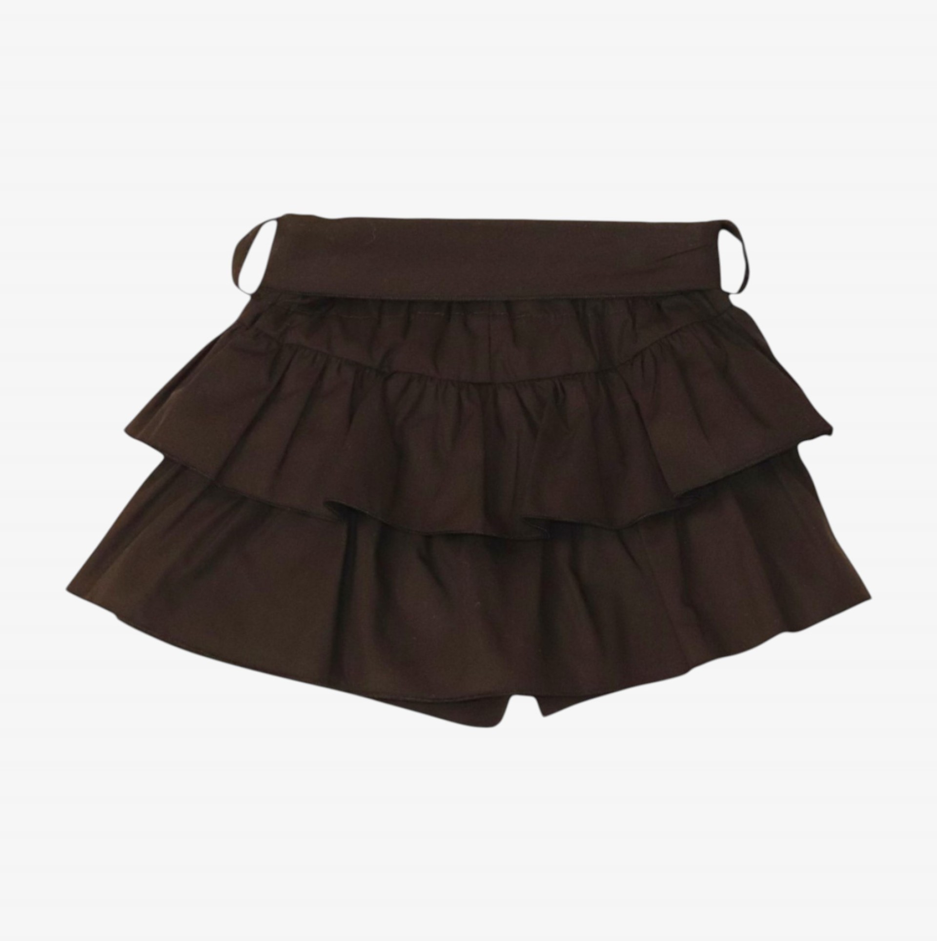 Black skort