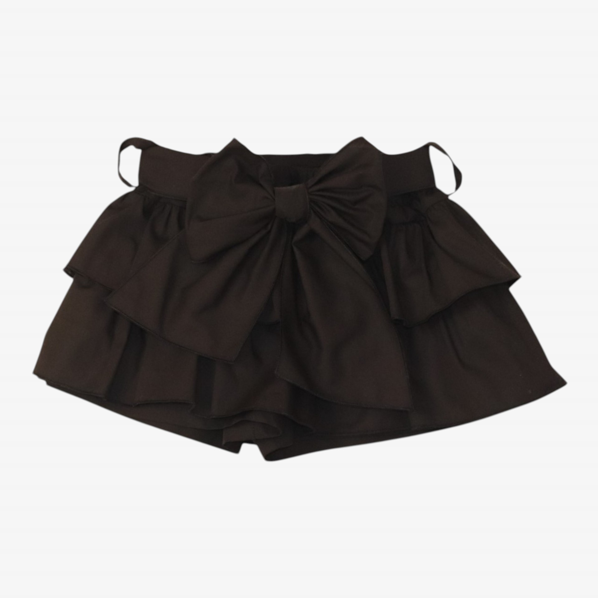 Black skort