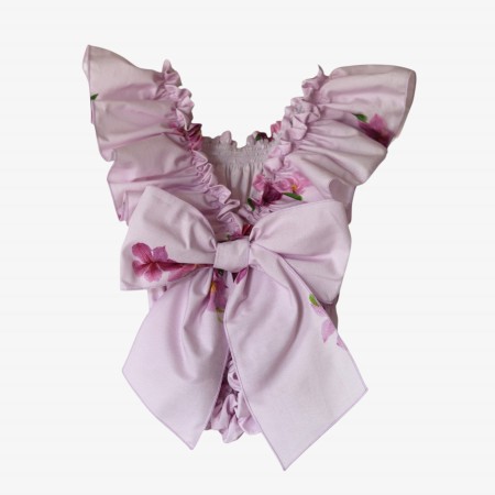 Lilac honeycomb swimsuit