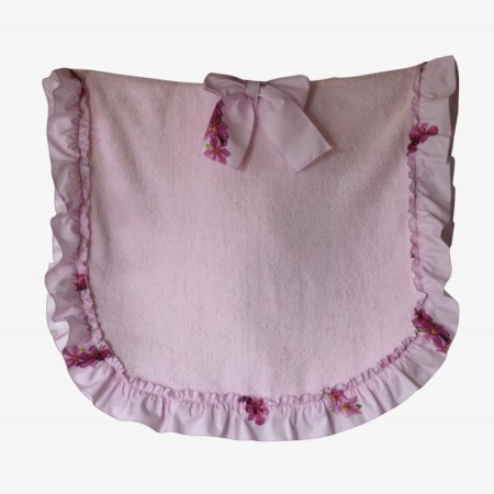 Lilac floral poncho 