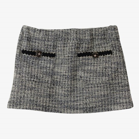 Tweed skirt with pockets Tweed skirt with pockets