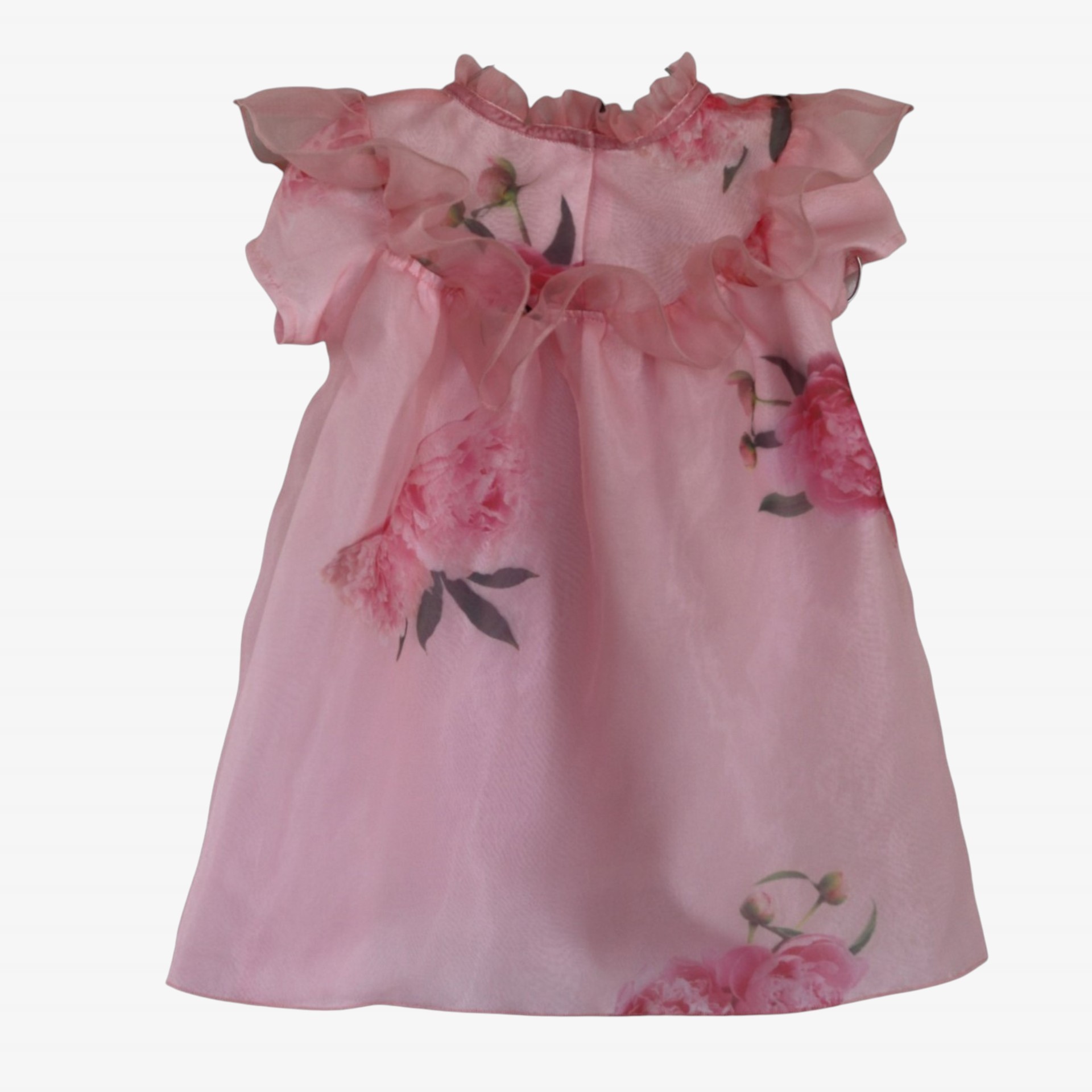 robe en organza pivoine