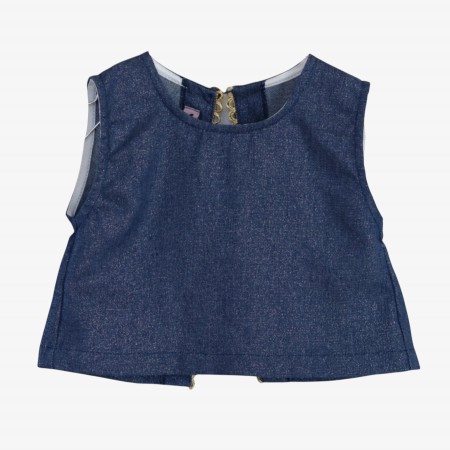 Sparkly denim blouse Sparkly denim blouse