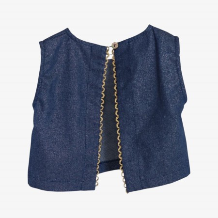 Sparkly denim blouse Sparkly denim blouse