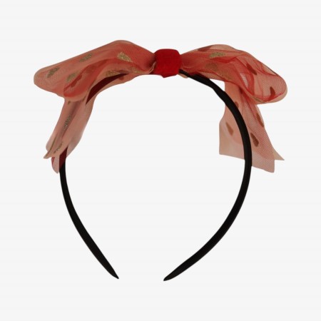 Bandeau en tulle rouge Bandeau en tulle rouge