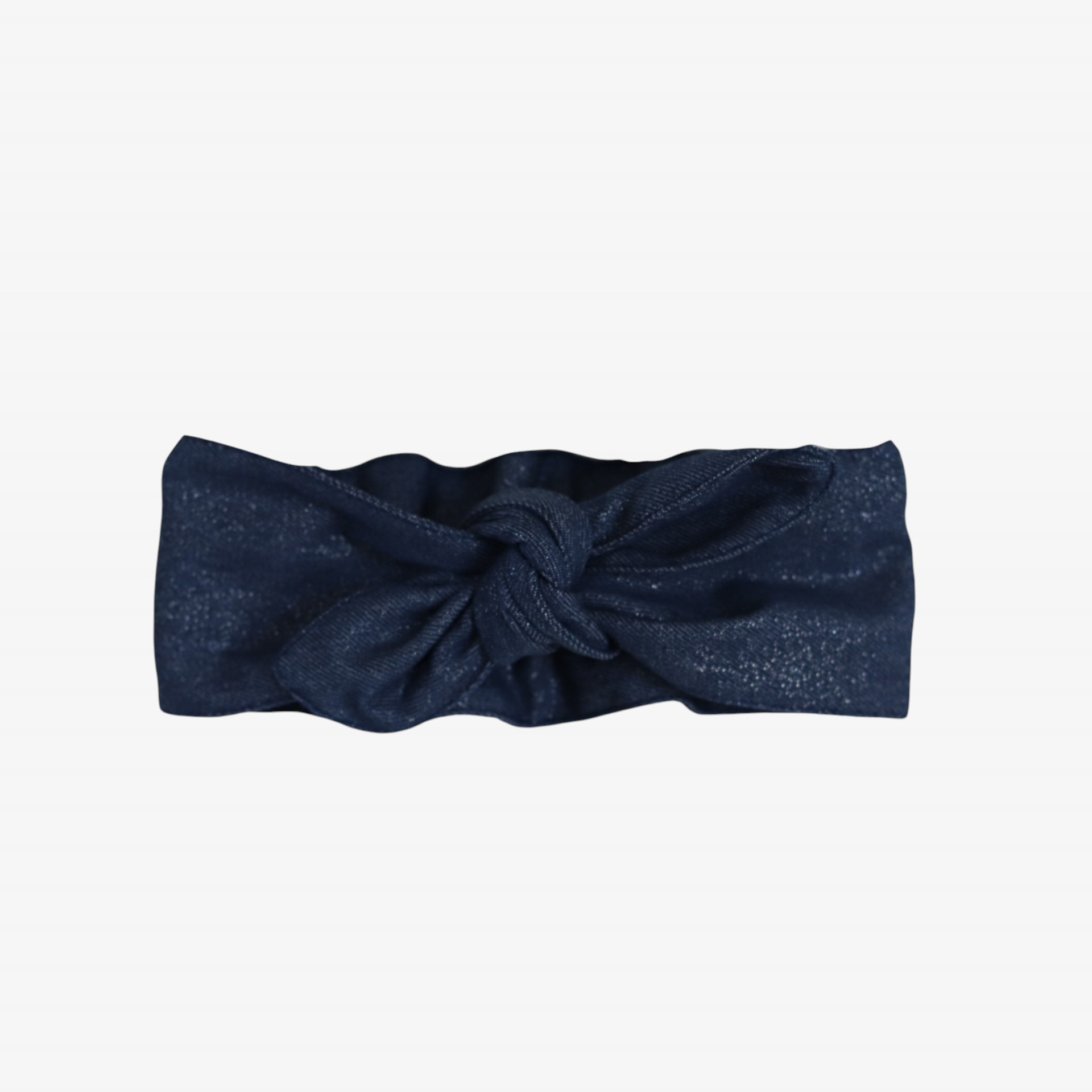 Glitter denim hairband