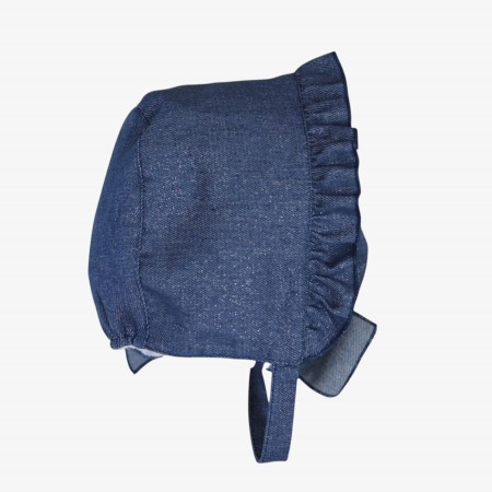 Bonnet en jean à paillettes Bonnet en jean à paillettes