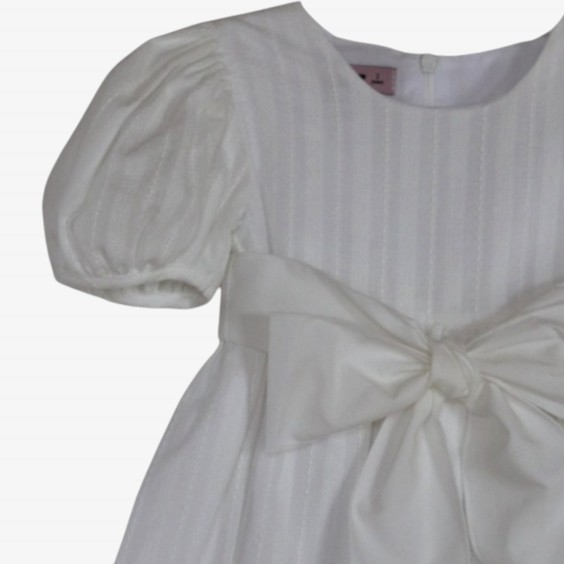 White embroidered dress