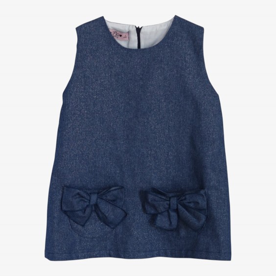 Sparkly denim dress
