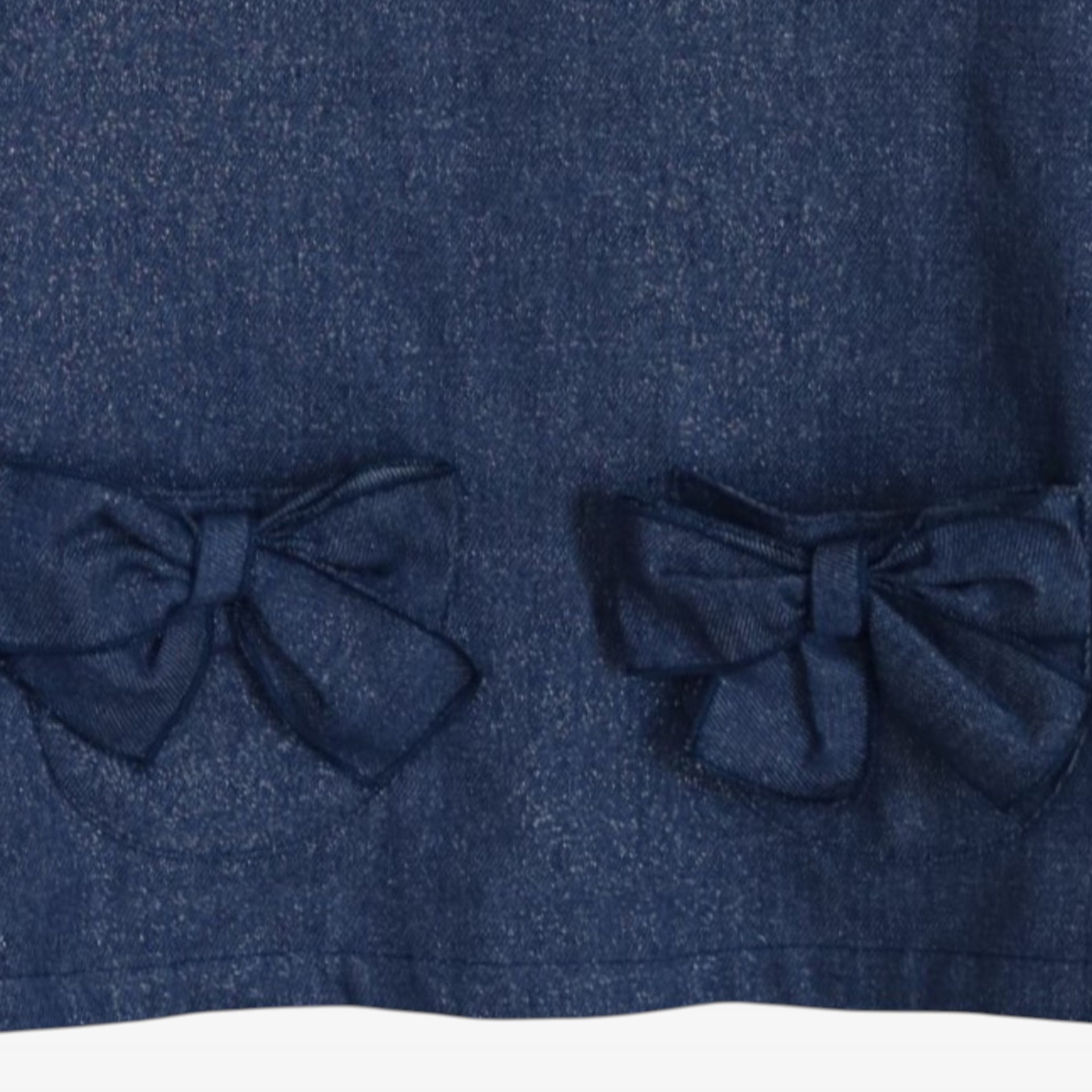 Robe en jean pailletée