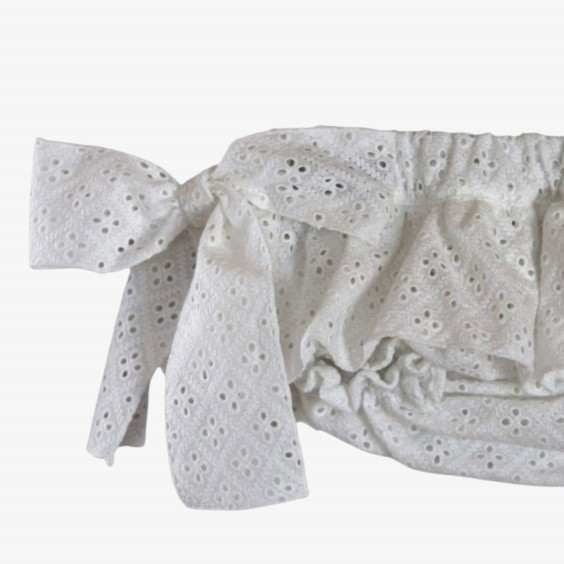 White embroidery bloomer