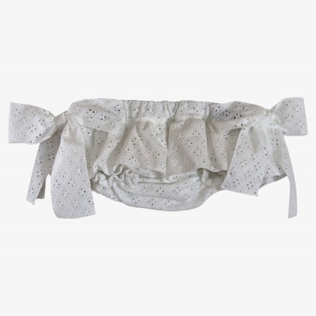 White embroidery bloomer White embroidery bloomer