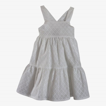 White embroidered dress White embroidered dress