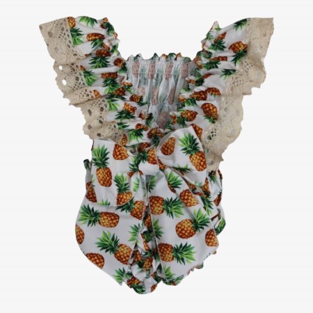 Honeycomb pineapple swimsuit