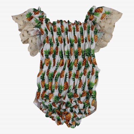 Honeycomb pineapple swimsuit