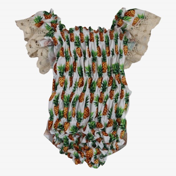 Honeycomb pineapple swimsuit