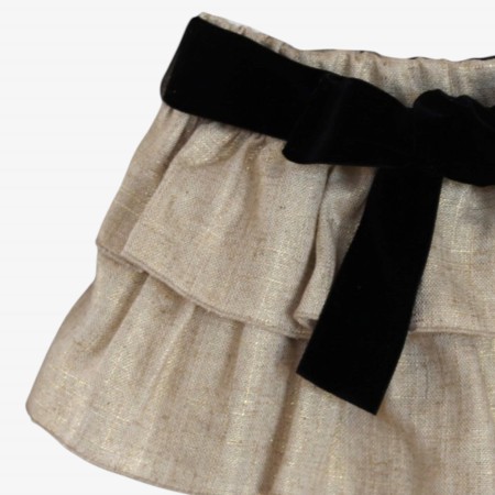 Gold linen skirt Gold linen skirt