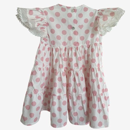 Pink polka dot dress Pink polka dot dress