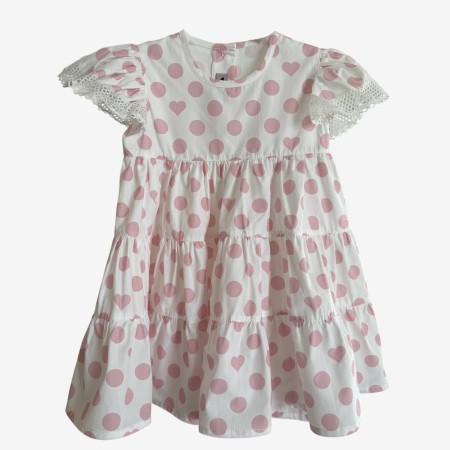 Pink polka dot dress Pink polka dot dress