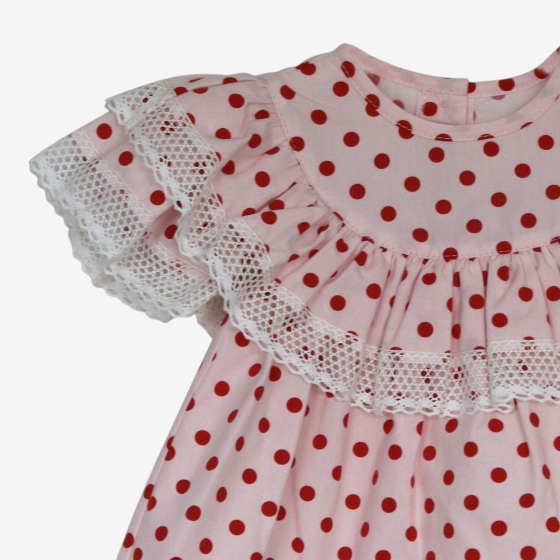 Red dots blouse