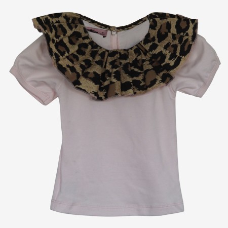 Leopard print bodysuit/T-shirt