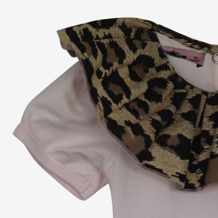 Leopard print bodysuit/T-shirt
