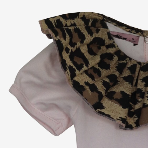 Leopard print bodysuit/T-shirt