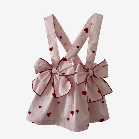 Hearts strap skirt