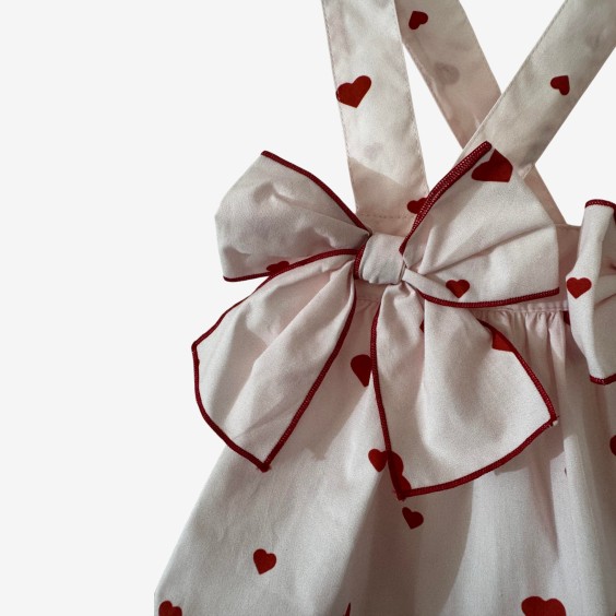 Hearts strap skirt