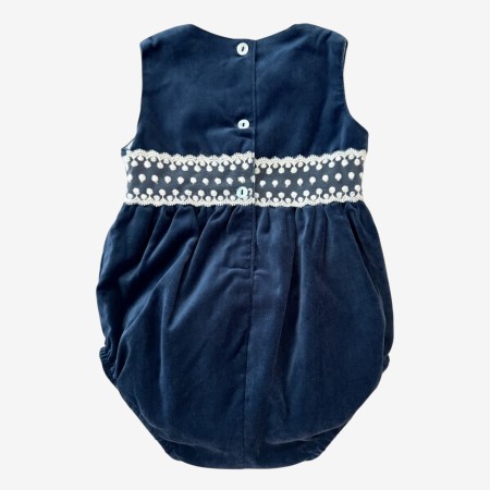 Blue Romper with lace Blue Romper with lace