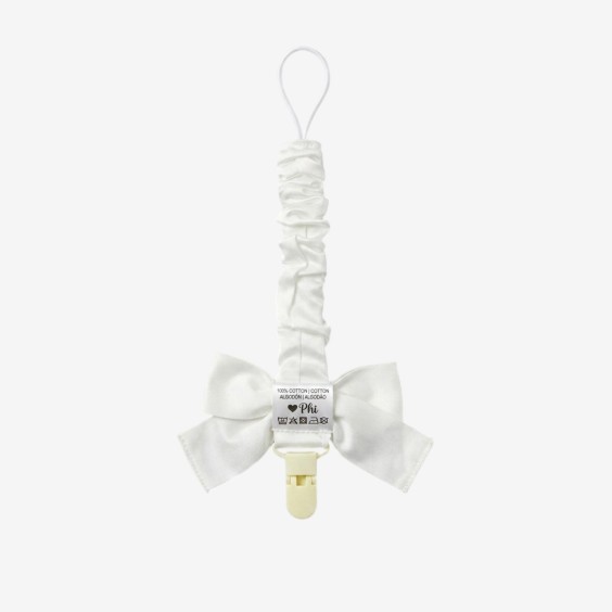 White dummy clip
