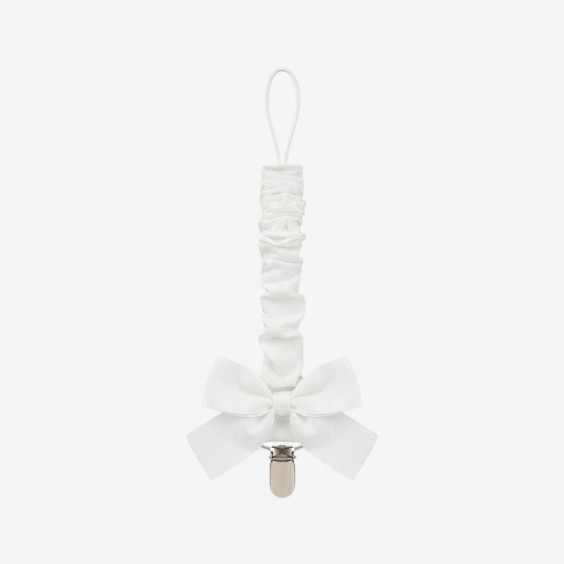 White dummy clip