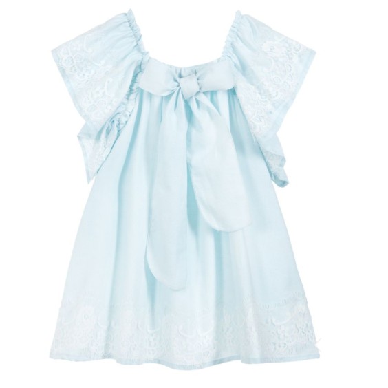 Light blue oxford dress