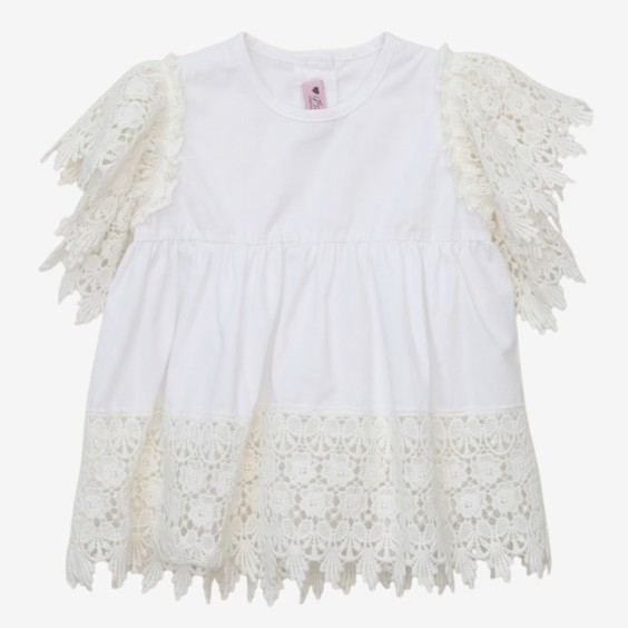 T�nica renda branca