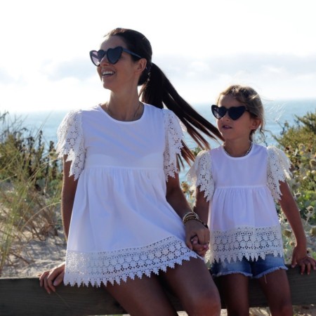 White lace tunic White lace tunic