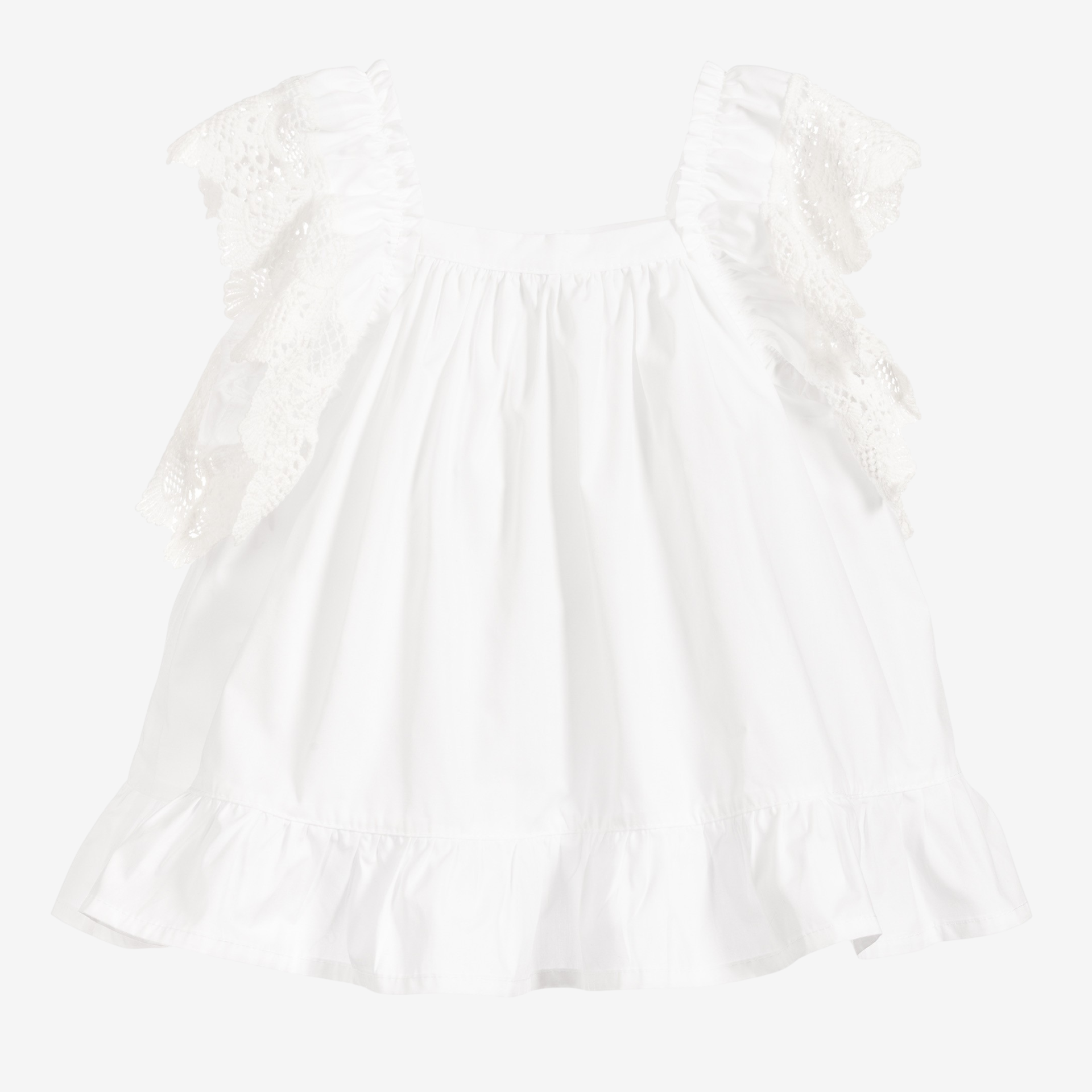 White Lace Tunic