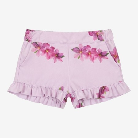 Lilac floral shorts Lilac floral shorts