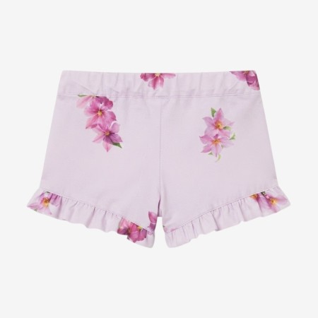 Lilac floral shorts Lilac floral shorts