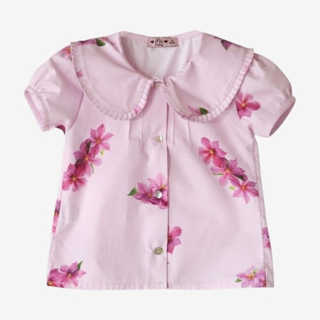 Lilac Floral Blouse