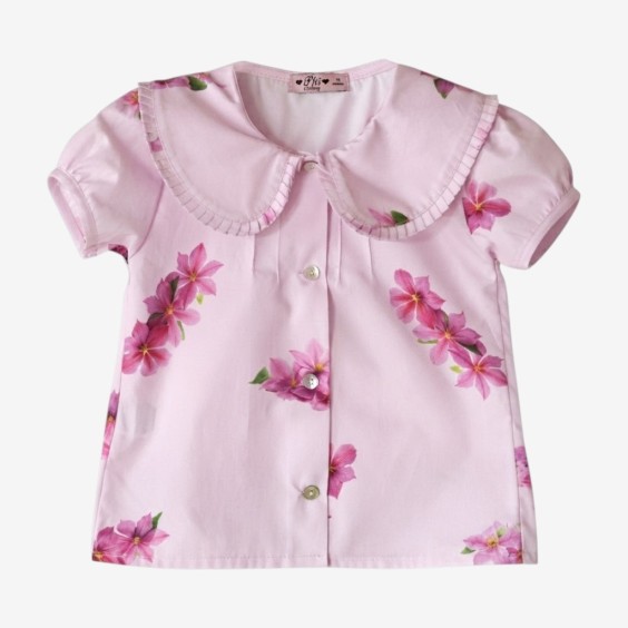 Lilac Floral Blouse