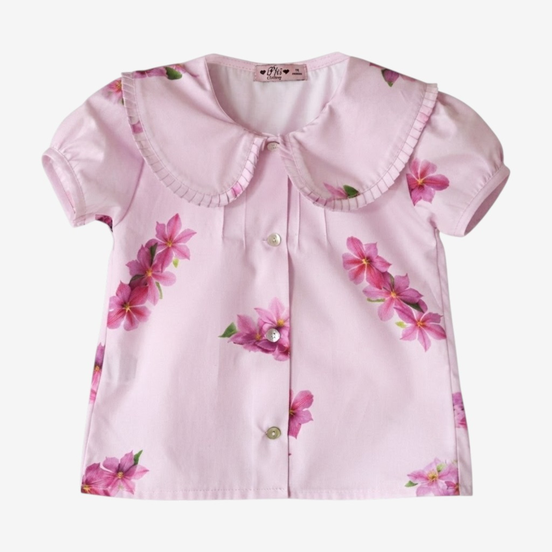 Lilac Floral Blouse