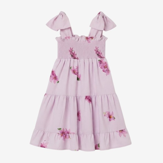 Lilac floral dress
