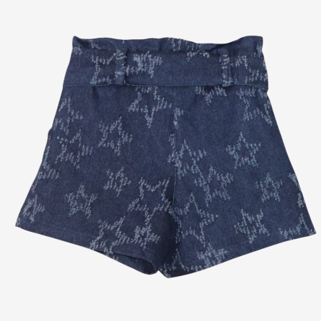 Denim shorts with stars Denim shorts with stars