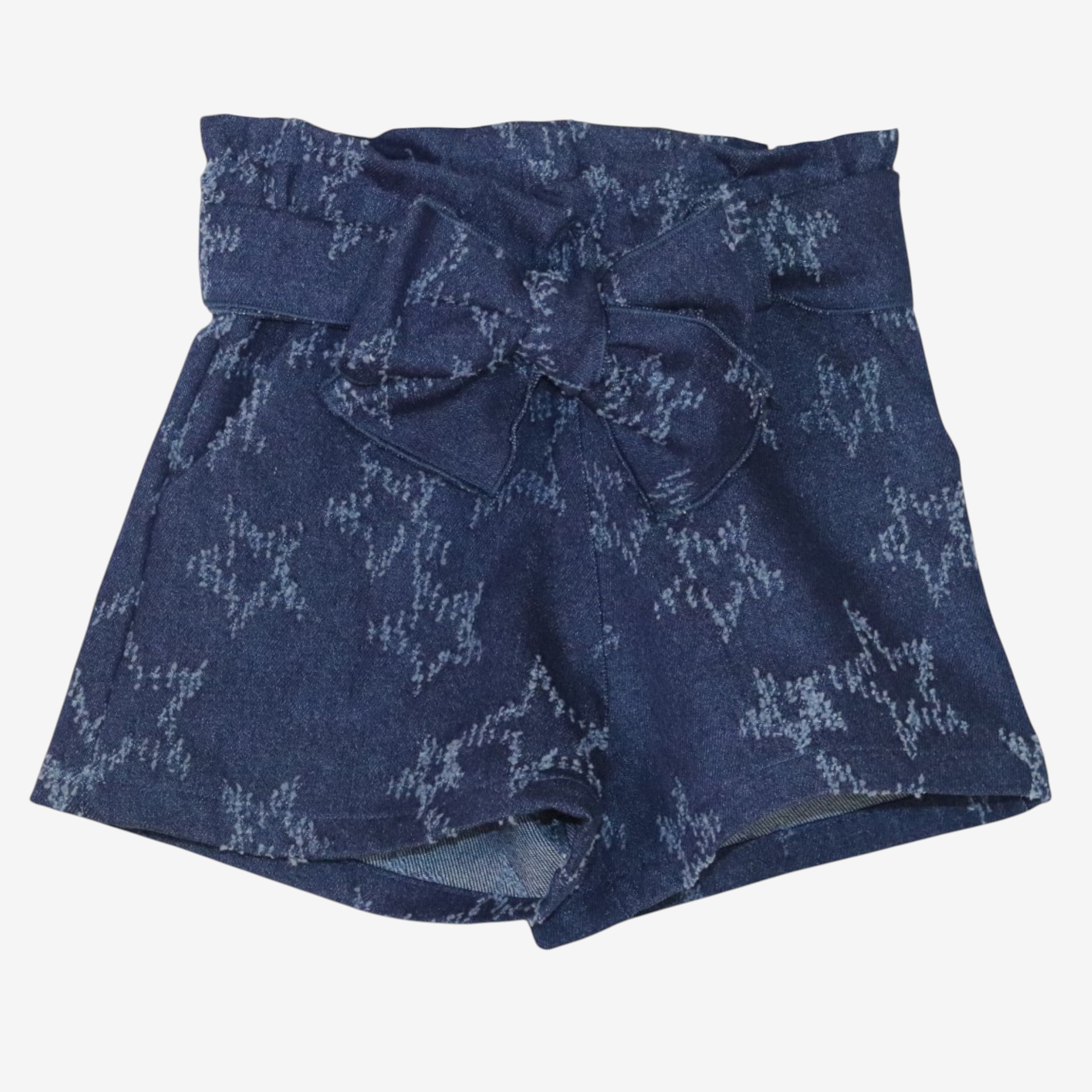 Short en jean à étoiles