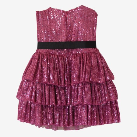 Classic Lilac Sequin Dress