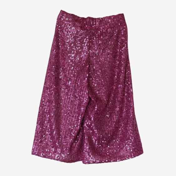 Lilac sequined pants