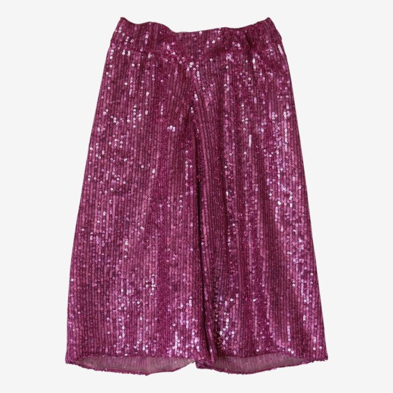 Lilac sequined pants